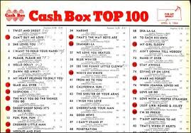 Cash Box Magazine Top 100 April 4 1964 Beatles Hold The