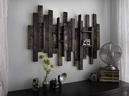 Wall Decor Idea From Pallet Wood 1001