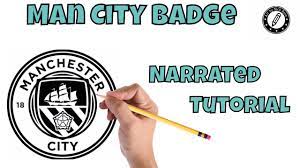 Having analysed all responses received, the club can confirm that there is an overwhelming desire amongst cityzens for the badge to evolve and that a round design, as used in two of the club's three previous crests, is by far the most popular shape and remained so throughout the consultation process. How To Draw Soccer Badges Learn To Draw Man City Badge Draw Famous Soccer Badges Youtube
