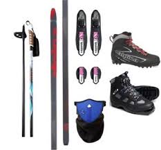 Details About New Alpina Energy Xc Cross Country Nnn Skis Bindings Boots Poles Package 190cm