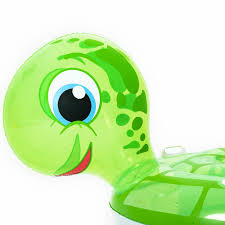 inflatable turtle with handles water