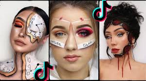 crazy tiktok makeup art series