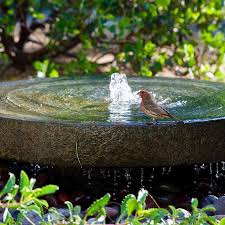 Natural Millstone Fountain Garden