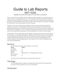 Lab Reports For Biology   Custom Writing Service A good lab report format includes six main sections