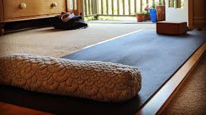 diy build of a portable yoga floor