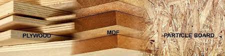 plywood vs mdf vs particle board