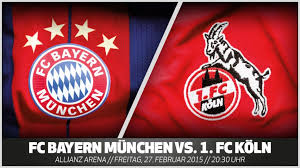 Bayern münchen empfängt den 1. Bundesliga Fc Bayern Munchen 1 Fc Koln Vorschau 23 Spieltag