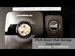 myq smart garage door controller