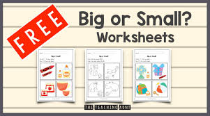 big or small worksheets free printable