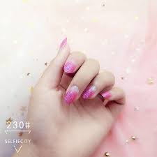 Exclusive bizzy nails cosmetic grade glitter nail art pink passion acrylic gel. Discount Pink Glitter Acrylic Nail Tips 2021 On Sale At Dhgate Com