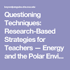 Questioning Techniques: Research-Based Strategies for Teachers