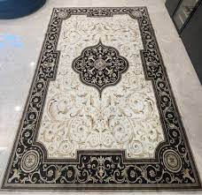 authentic oriental silk carpet rug 1 6