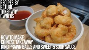 An easy yet delicious recipe for prawns lovers. Ziangs King Prawn Balls And Sweet And Sour Sauce Chinese Takeaway Recipe Youtube