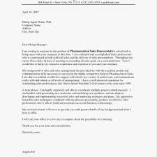 Cover Letter Example For Medical Sales Rep Archives