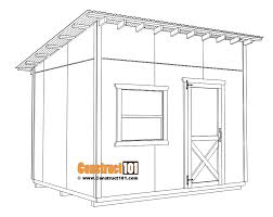 Large 10x12 Lean To Shed Plans Free
