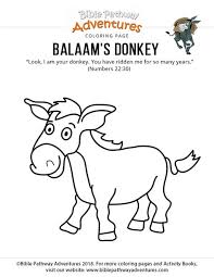 Pin drawn donkey coloring page 2 coloring page parshat balak click on picture to print numbers 22 balaam s donkey bible bookmarks. B A L A A M A N D T H E D O N K E Y W O R K S H E E T Zonealarm Results