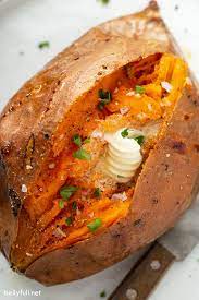 perfectly baked sweet potato how to