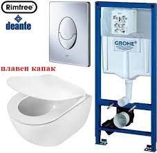 Структура за вграждане на конзолна тоалетна чиния фиксиране към пода и стената. Struktura Za Vgrazhdane Grohe Kazanche Groe Cena Geraka