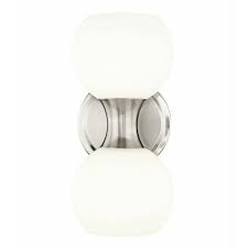 Artemis 2 Light Wall Sconce In Brushed