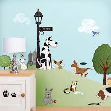 Cat And Dog Wall Decals Stickers For