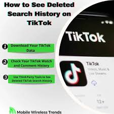 see deleted search history tiktok