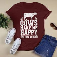 t shirt cow themed gifts