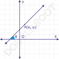 a straight line parametric form