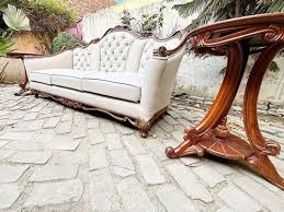 7 seater wooden designer sofa set at rs