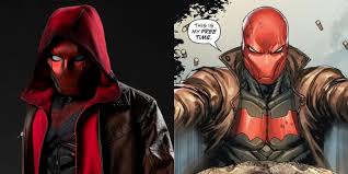 red hood and the comics
