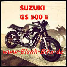 suzuki gs500 blank bike