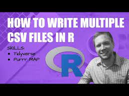 write multiple csv files in r