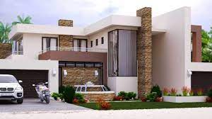 4 Bedroom Modern House Plans Modern