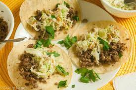 Leftover Lamb Tacos gambar png