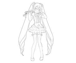 By coloring, we can relieve stress and boredom. Free Miku Hatsune Coloring Pages Free Clip Art Free Clip Art Byo Cosplay
