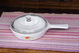 Frying Pan With Pyrex Glass Lid