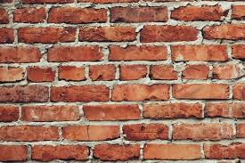 Grunge Brick Wall Horizontal Background