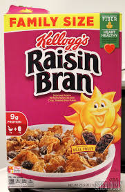raisin bran cereal