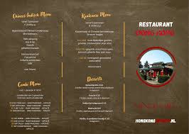 hong kong gennep menukaart restaurant