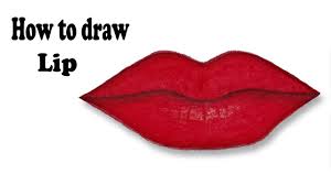 how to draw lips step by step easy draw