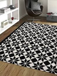 saral home black floor mats and dhurrie