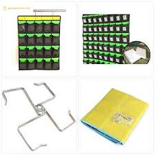 Details About Cell Phone Pocket Chart Classroom Calculator Holder Hanging Organizer Green 20 P