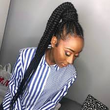 Unlike your normal braiding pattern, this style requires continuous addition of hair to the braiding process. Best Ghana Braids Hairstyles Popsugar Beauty