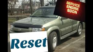 How To Reset Service Engine Soon Light On A 2002 Infiniti Qx4
