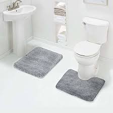 Walensee Shaggy 2 Piece Bath Rug Sets