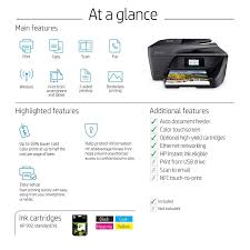 Up to 18 ppm black; Hp Officejet Pro 6968 All In One Wireless Printer Hp Instant Ink T0f28a Niagramart