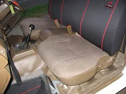 Grey Fur Bench Seat Cover Sheepskin