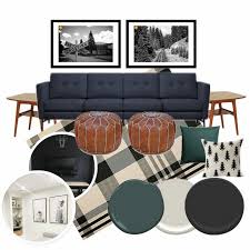 Basement Living Room Mood Board