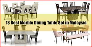 Why not go for our table and bench combinations! 13 Best Marble Dining Table Set In Malaysia