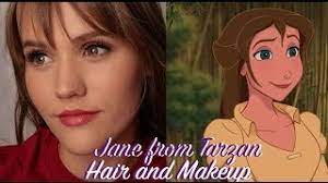 jane from tarzan hair and makeup