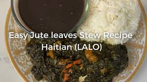 making jute leaves haitian lalo